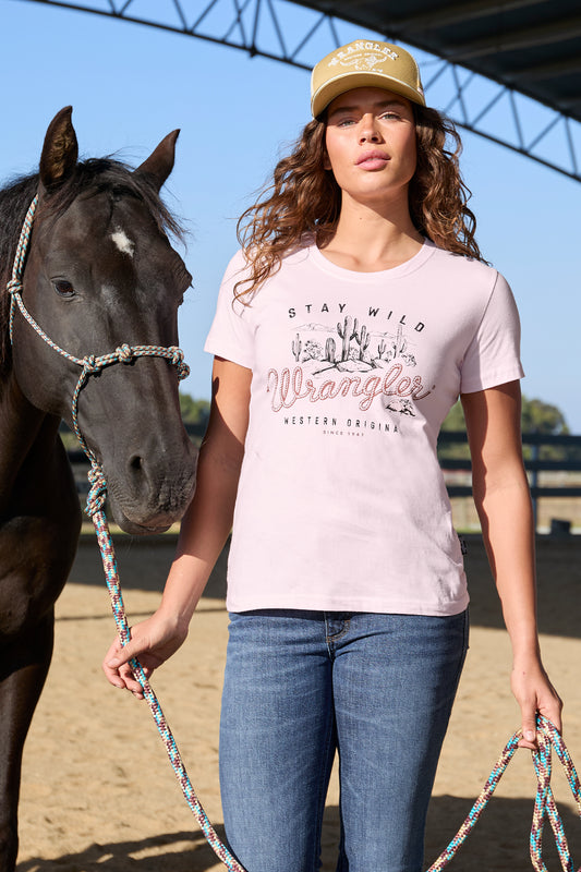 X5S2598418 Wrangler Women's Tahlia Tee