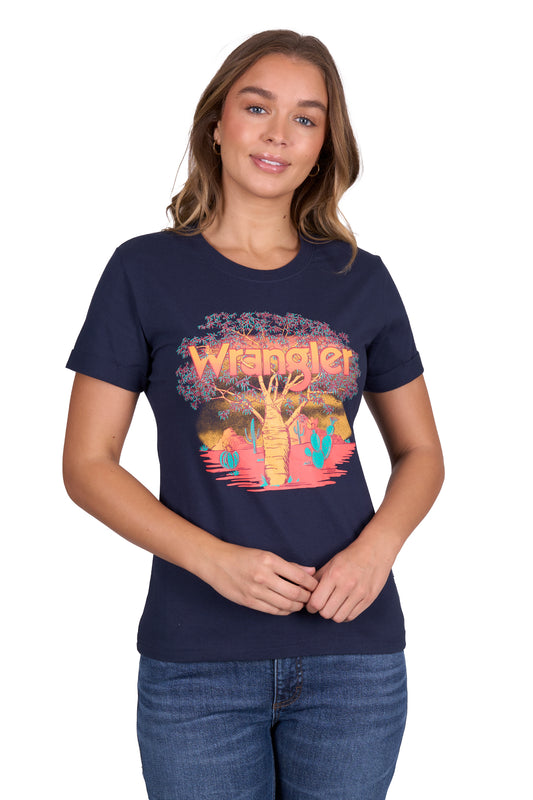 X5S2598425 Wrangler Women's Lottie Tee