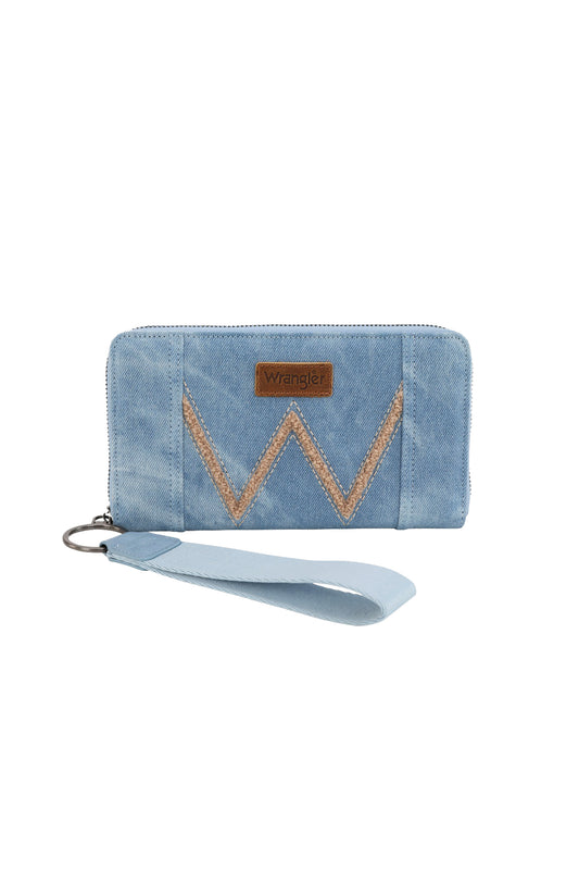 X5S2909WLT Wrangler Willa Wallet Light Denim