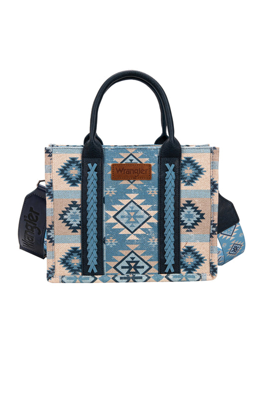X5S2910BAG Wrangler Macy Aztec Crossbody Bag Blue