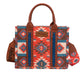 X5S2910BAG Wrangler Macy Aztec Crossbody Bag Coral