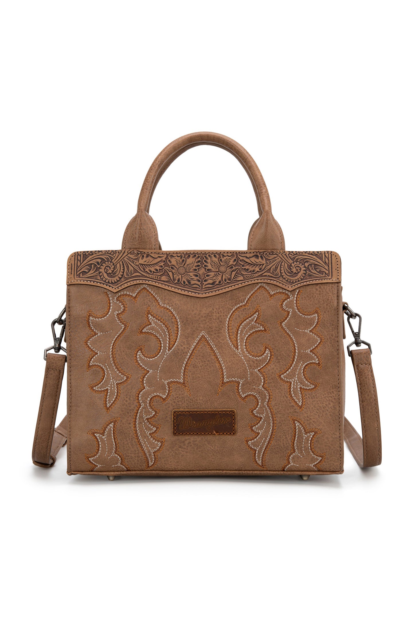 X5S2919BAG Wrangler Embroidered Crossbody Bag