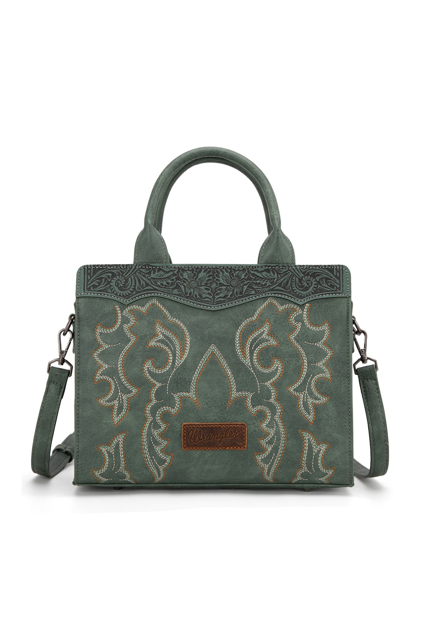 X5S2919BAG Wrangler Embroidered Crossbody Bag