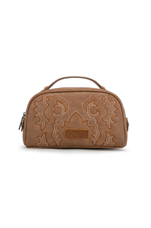 X5S2921COS Wrangler Embroidered Cosmetic Bag