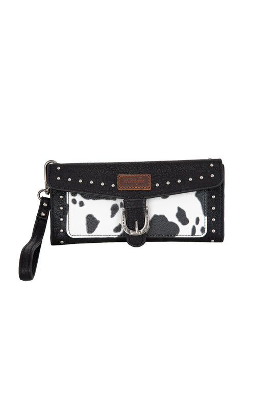 X5S2928WLT Wrangler Cow Print Wallet