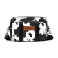X5S2936BAG Wrangler Cow Print Small Crossbody Bag Dark Black
