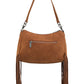 X5S2938BAG Wrangler Feature Buckle Shoulder Bag Tan
