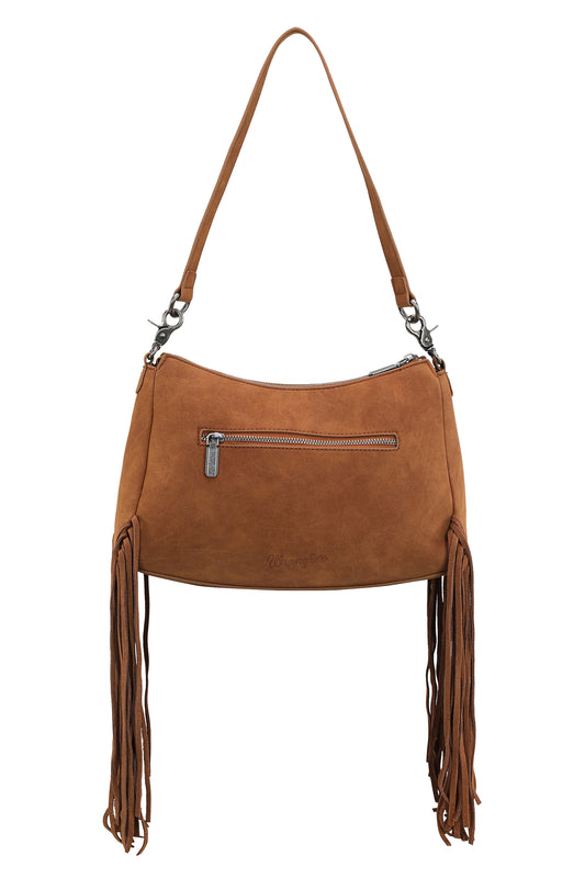X5S2938BAG Wrangler Feature Buckle Shoulder Bag Tan