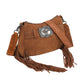 X5S2938BAG Wrangler Feature Buckle Shoulder Bag Tan