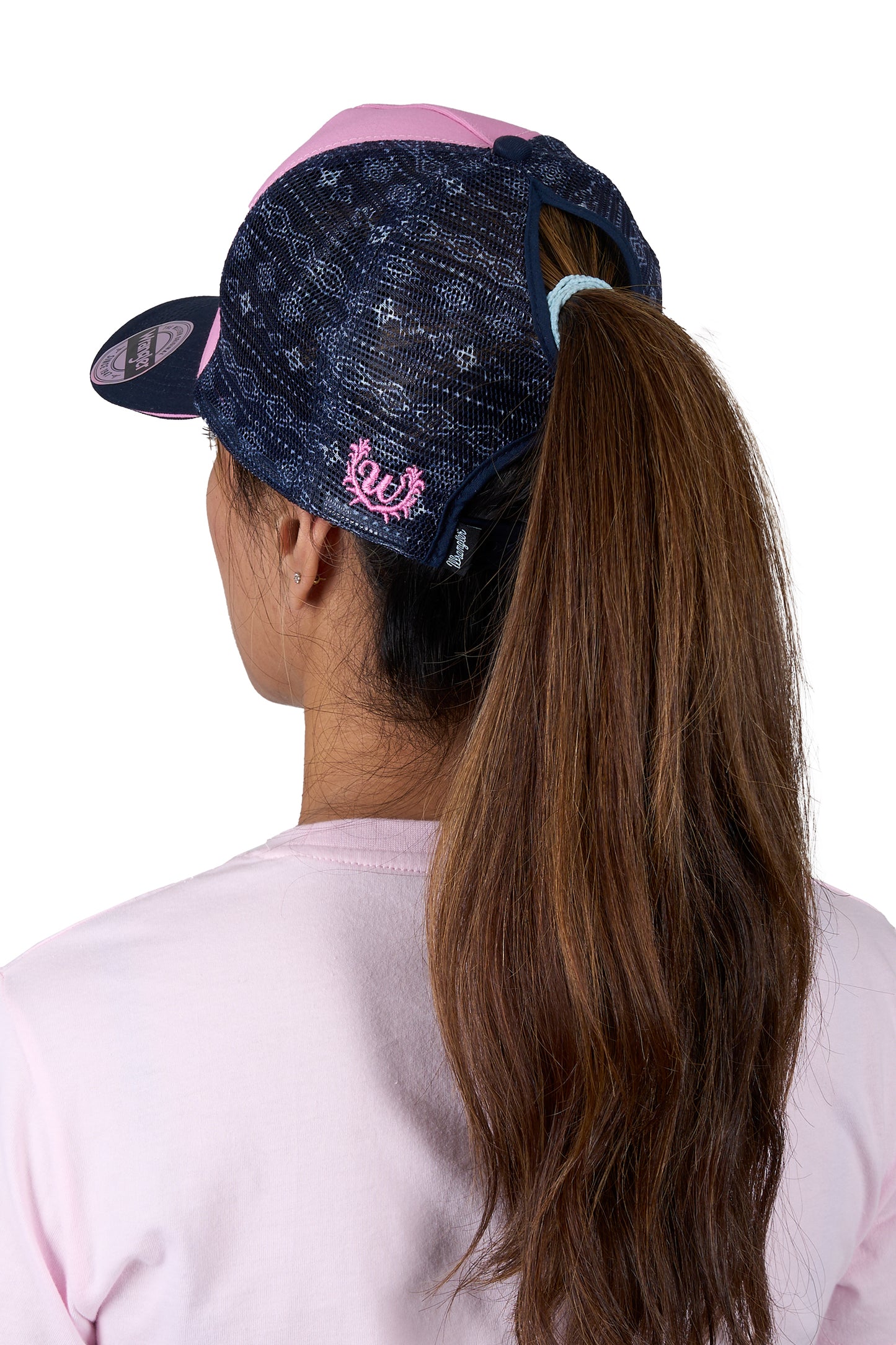 X5S2939CAP Wrangler Andy HP Ponytail Trucker Cap