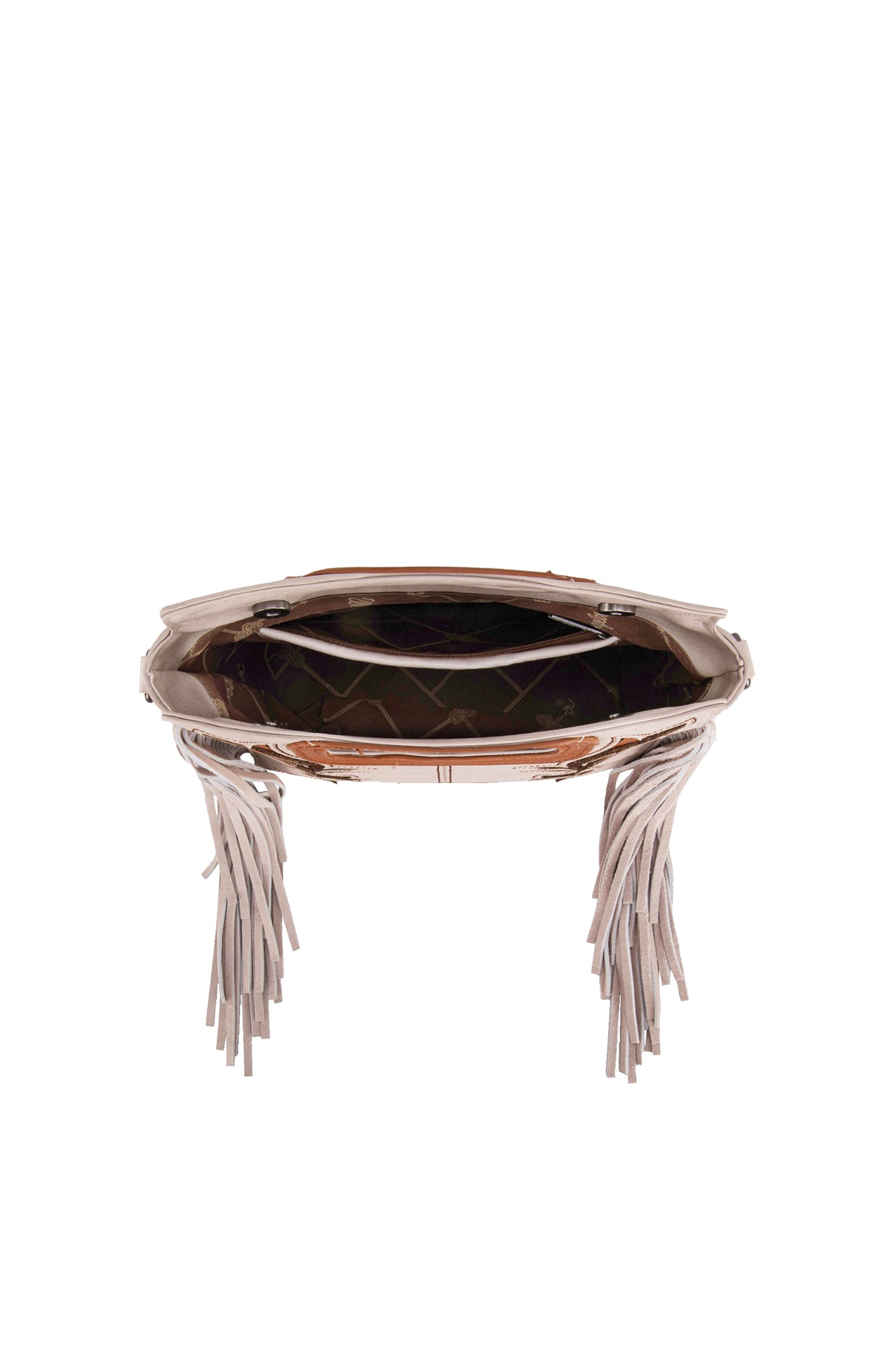 X5S2941BAG Wrangler Dallas Fringe Bag Beige