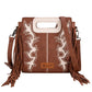 X5S2941BAG Wrangler Dallas Fringe Bag Coffee