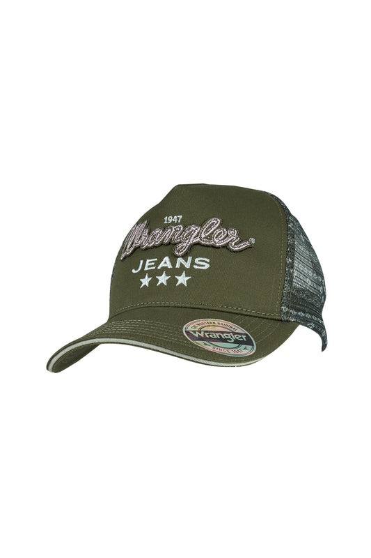 X5S2942CAP Wrangler Piper HP Ponytail Trucker Cap
