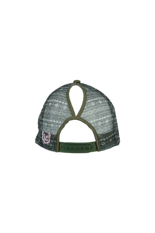 X5S2942CAP Wrangler Piper HP Ponytail Trucker Cap