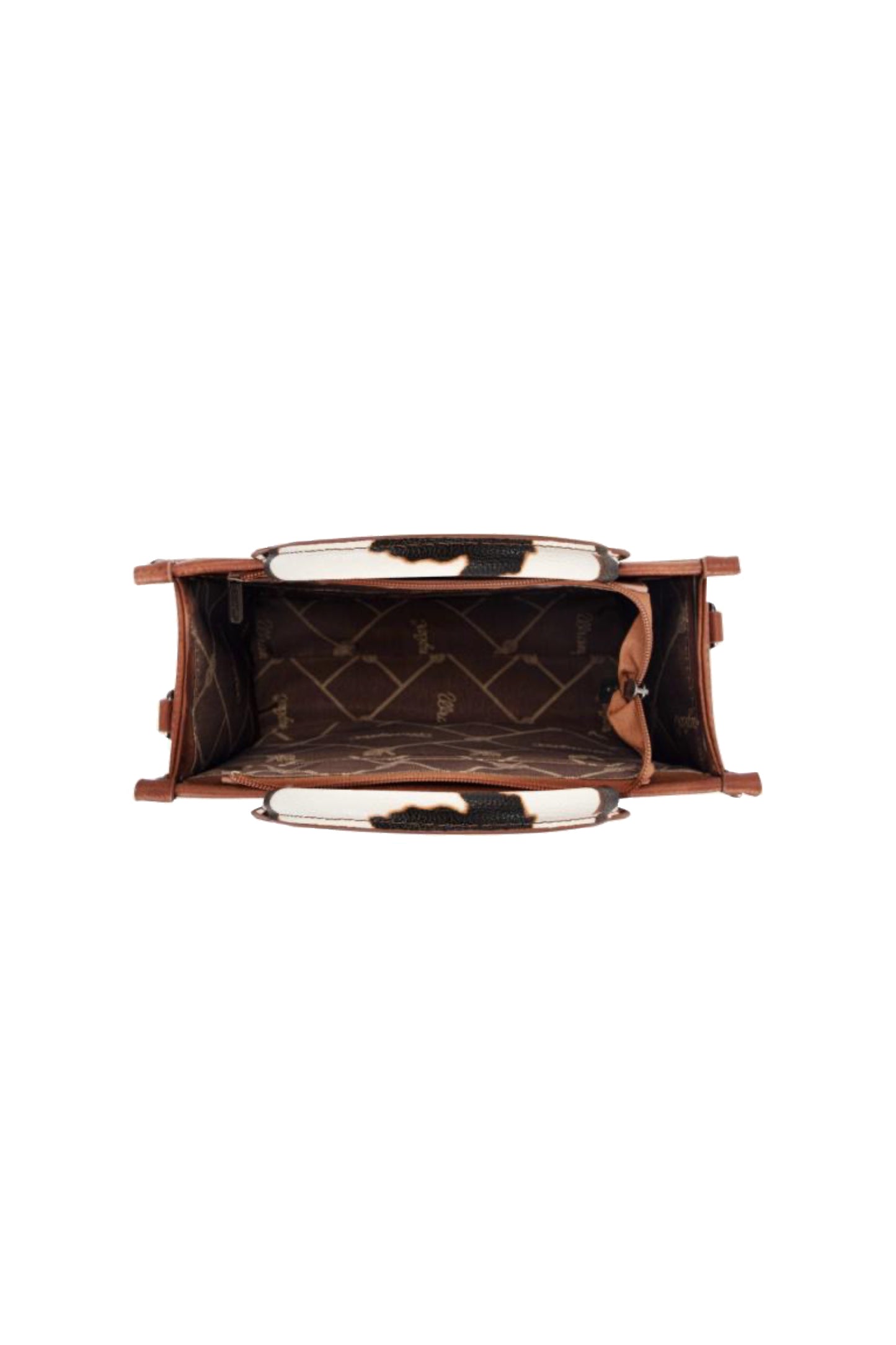 X5S2955BAG Wrangler Cow Print Crossbody Bag