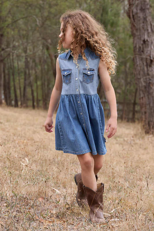 X5S5400459 Wrangler Girl's Joanna Dress
