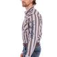 X6S151111659 Wrangler Men's Eli Logo LS Shirt Denim/Tan