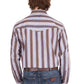 X6S151111659 Wrangler Men's Eli Logo LS Shirt Denim/Tan