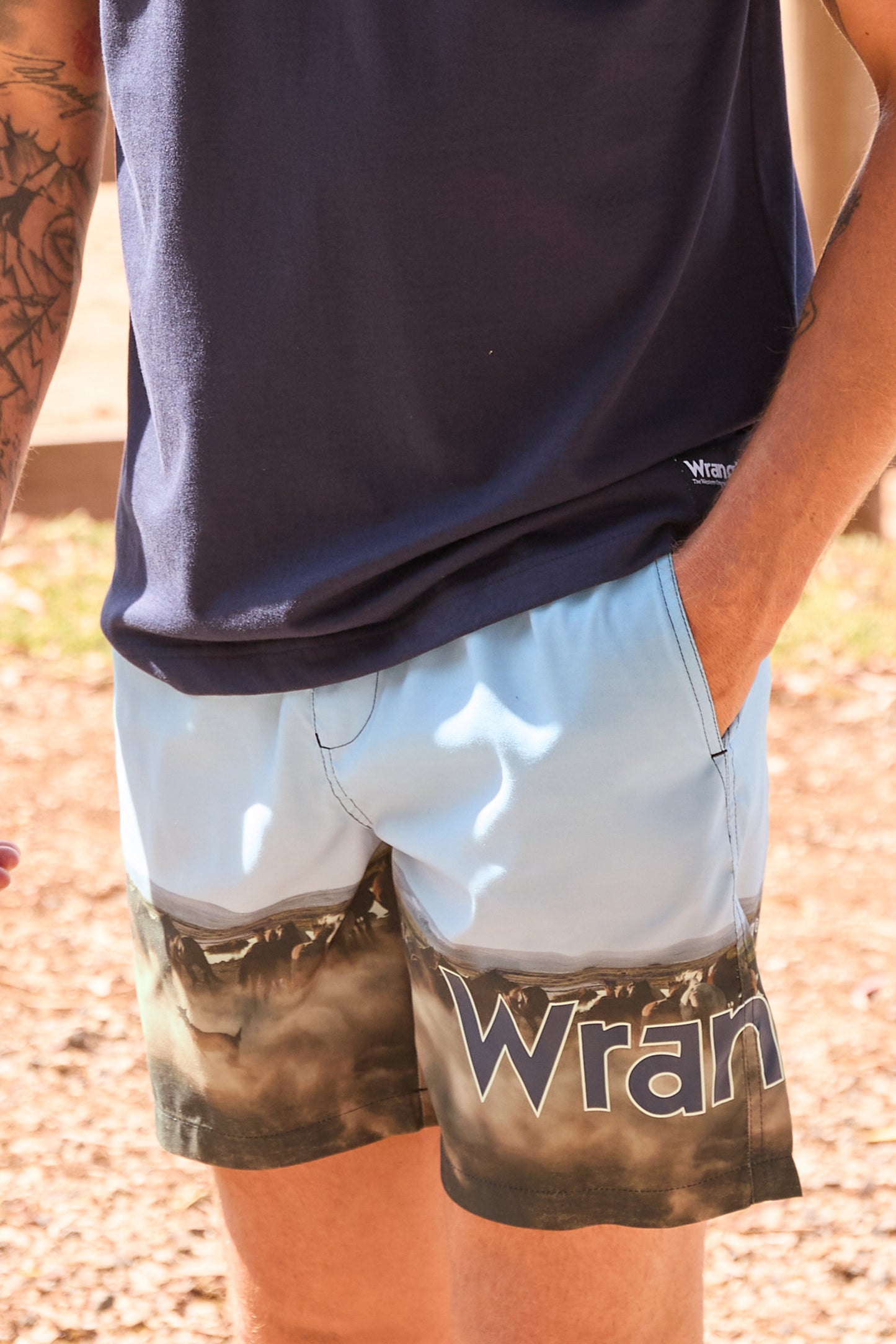 X6S1302403 Wrangler Men's Tate Boardshort Multi