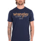 X6S1557692 Wrangler Men's Kevin SS Tee Navy
