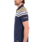 X6S1560678 Wrangler Men's Tyrone 1PKT SS Navy/Tan