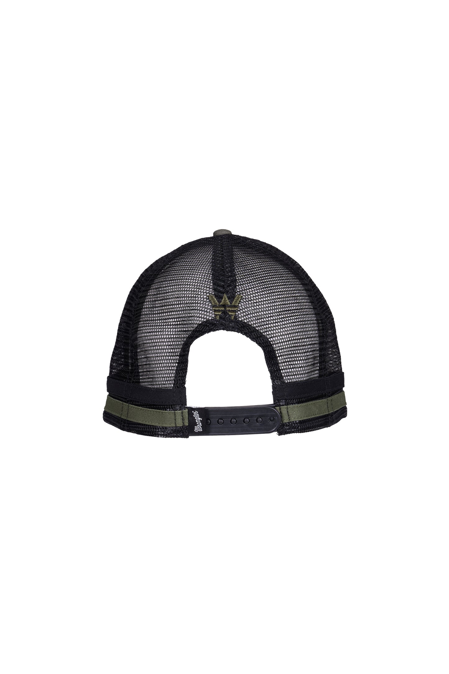 X6S1942CAP Wrangler Men's  Dave HP Trucker Cap Cypress/Black