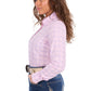 X6S2101601 Wrangler Women's Essie LS Shirt Pink/Blue