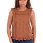 X6S2502615 Wrangler Women's Grace Blouse Rust