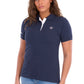 X6S2514624 Wrangler Women's Tessa SS Polo Navy