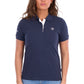 X6S2514624 Wrangler Women's Tessa SS Polo Navy