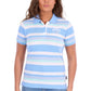 X6S2514625 Wrangler Women's Sloan SS Polo Blue/Mint