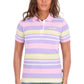 X6S2514626 Wrangler Women's Quinn SS Polo Lavender/Yellow