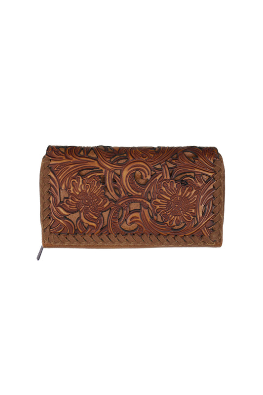 X6S2976WLT Wrangler Women's Solana Wallet Tan