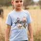 X6S3557688 Wrangler Boy's Mark SS Tee Light Blue