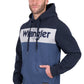 X6W1540513 Wrangler Men's Clinton Hoodie Navy/Denim