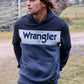 X6W1540513 Wrangler Men's Clinton Hoodie Navy/Denim