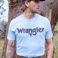 X6W1557495 Wrangler Men's Blake Tee Light Blue