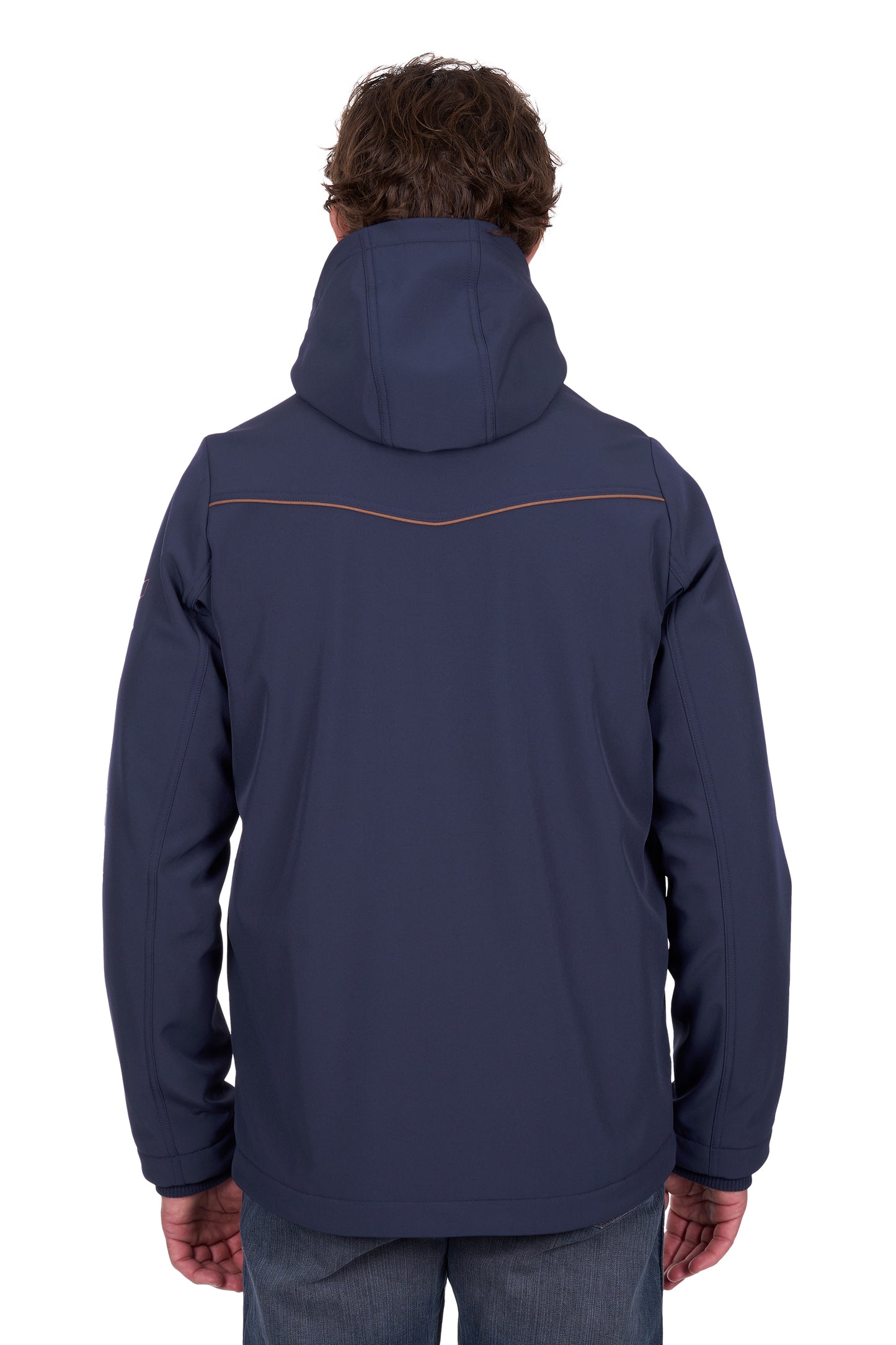 X6W1773262 Wrangler Men's Cade Softshell Jacket Navy