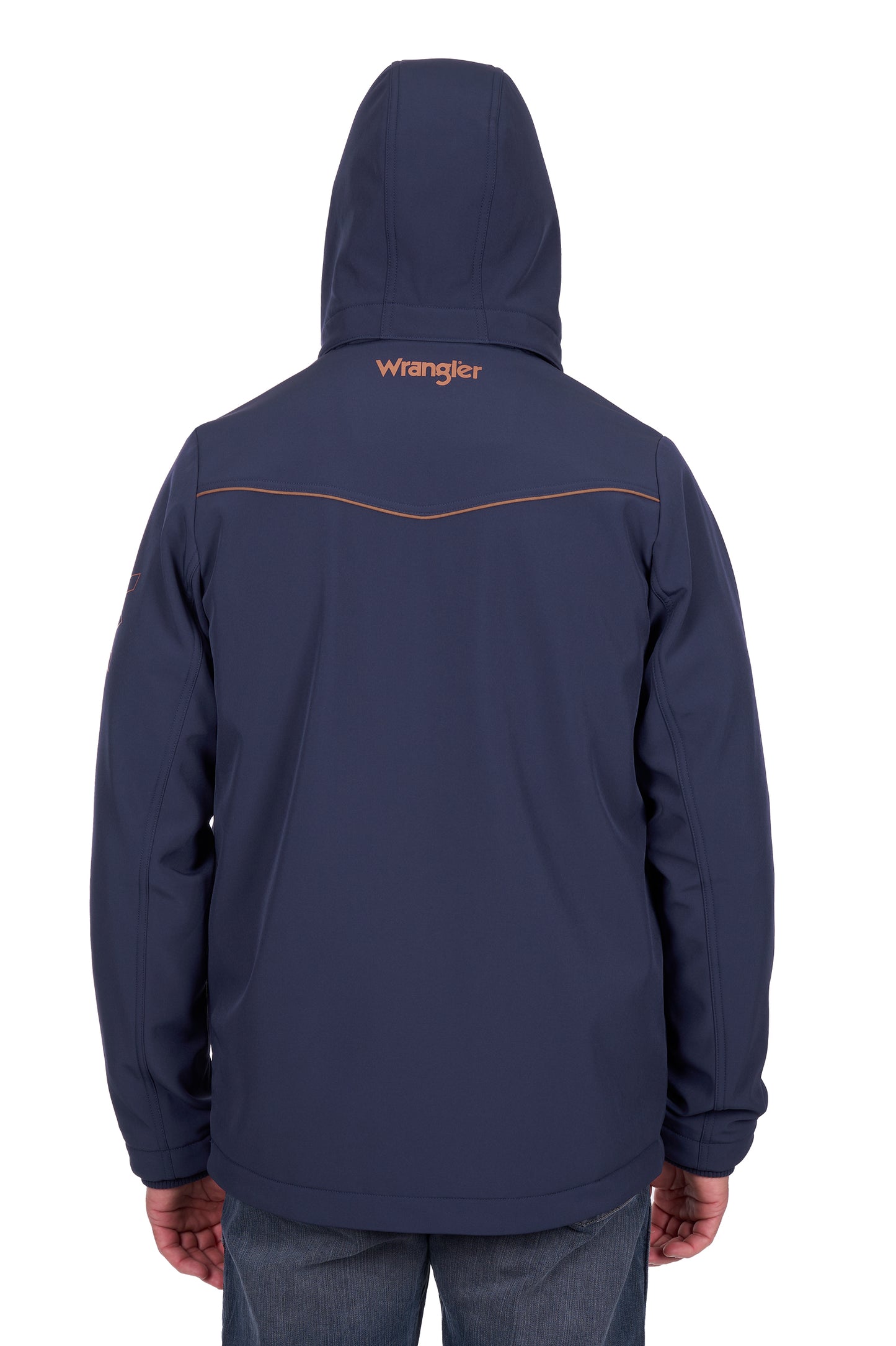 X6W1773262 Wrangler Men's Cade Softshell Jacket Navy