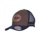 X6W1943CAP Wrangler Men's Authentic HP Trucker Cap Dark Tan/Navy