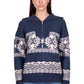 X6W2518578 Wrangler Women's Lacey 1/4 Pullover Navy