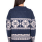 X6W2518578 Wrangler Women's Lacey 1/4 Pullover Navy