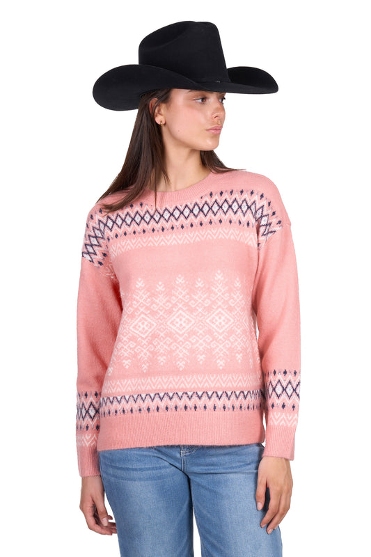 X6W2542577 Wrangler Women's Janey Pullover Pink