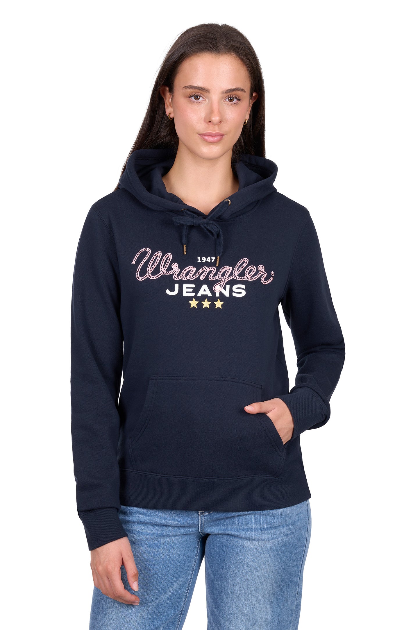 X6W2587554 Wrangler Women's Piper Hoodie Navy