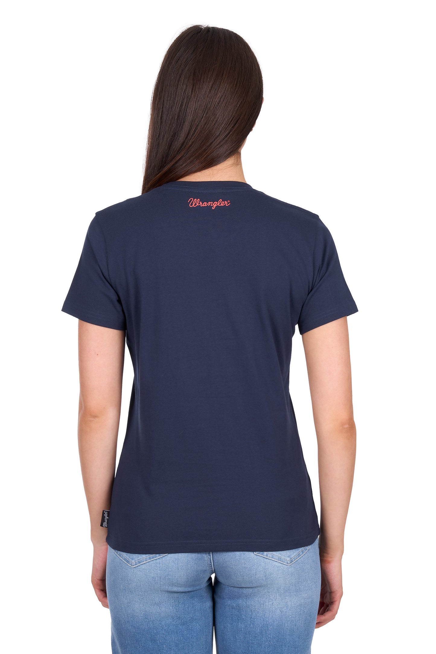 X6W2598537 Wrangler Women's Natasha SS Tee Navy