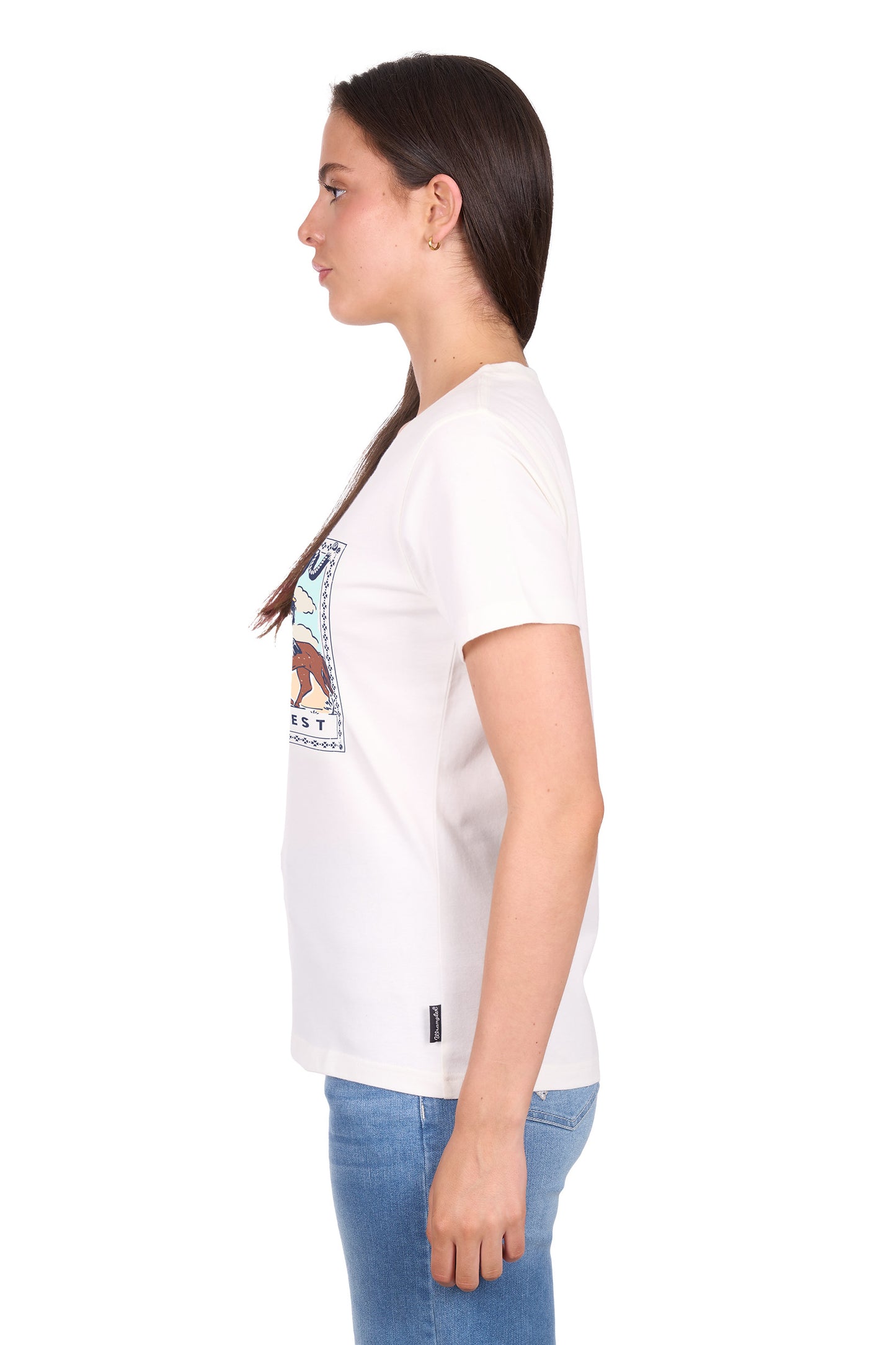 X6W2598540 Wrangler Women's Vanessa Tee Cream