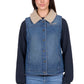 X6W2602570 Wrangler Women's Dixie Revs Vest Denim/Multi