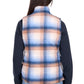 X6W2694566 Wrangler Women's Darla Vest Blue/Clay