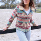 X6W2701568 Wrangler Women's Dixie Revs Jacket Denim/Multi