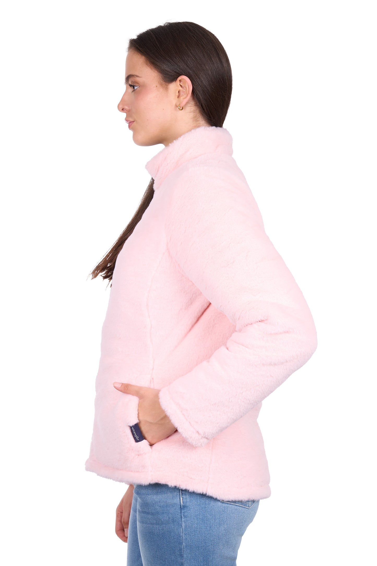 X6W2790572 Wrangler Women's Marta Reversible Jacket Navy/Pink